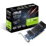 ASUS nVidia GeForce GT1030-SL-2G-BRK 2GB GDDR5 Low Profile Graphics Card with Bracket For Silent HTPC Build (With I/O Port Brack