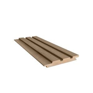 Easycraft Ikara Channel General Purpose 15mm 2700x105mm Manor Oak Pack of 4