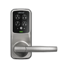 Lockly Satin Nickle Lux Compact Mortice Smart Lock