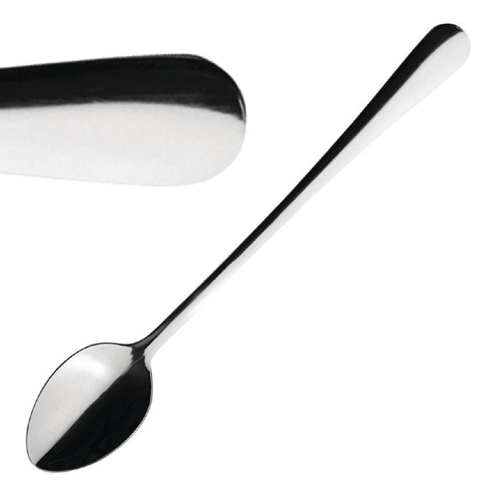 Olympia Buckingham Latte Spoons 18/0 Stainless Steel 195mm 12 Pack
