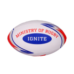 STRADIA Ignite Size 4 Rugby Union Ball - School Training Classic with Balanced Performance