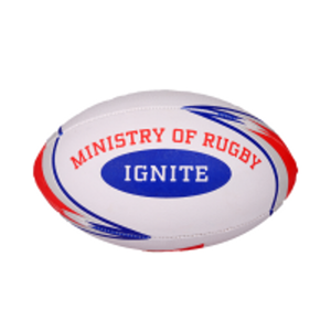 STRADIA Ignite Size 4 Rugby Union Ball - School Training Classic with Balanced Performance