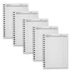 5pc Spirax 701 Organiser Range Things To-do Notebook Writing Stationery 96-pages