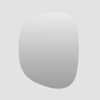 Future Glass Shira Frameless Arch Mirror Cabinet - 900 x 700mm (Single door)