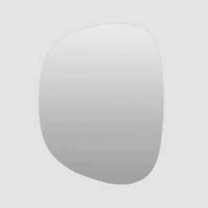 Future Glass Shira Frameless Arch Mirror Cabinet - 900 x 700mm (Single door)