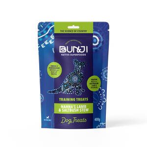 Bunji- Nanna's Lamb & Saltbush Stew Treat 400g