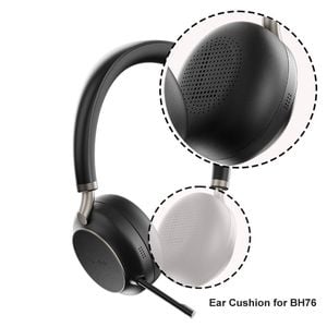 Yealink Leather Ear Cushions for BH76 (1 Pair)