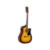 Karrera Acoustic Guitar 12-String with EQ - Sunburst