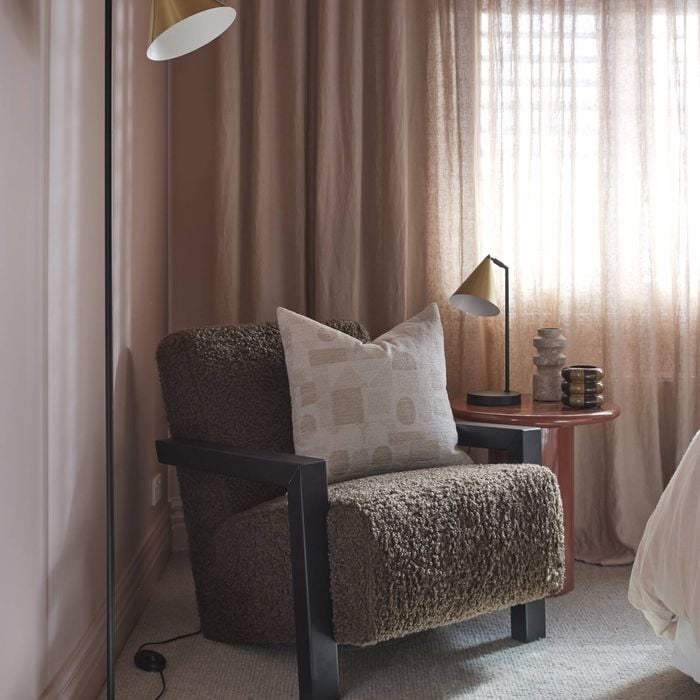 Amalfi Hamlet Table Lamp Brass & Black 20.5x19x48.5cm