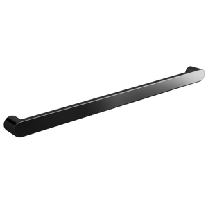 Hotwire 800mm Stainless Steel Single Horizontal Round Heated Towel Rail