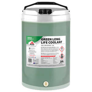 Peak 20L Green Long Life Coolant 100% Concentrate Oat