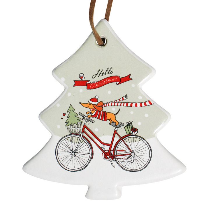 LVD Hanging Tree Christmas Bike Decorative Sculpture Ornament Home/Lounge Decor