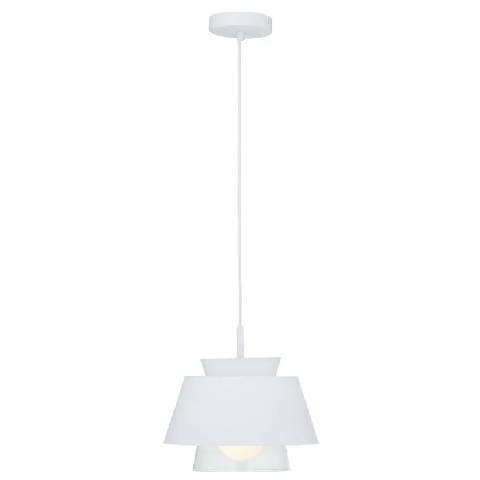 Mercator White Fawkner 1-Light Pendant