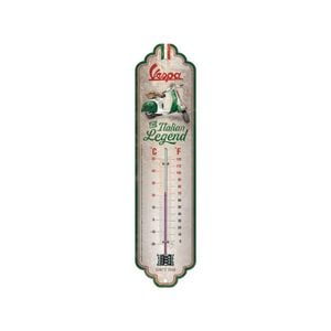 Nostalgic-art Wall Metal Thermometer Vespa Italian Legend 28x6.5x2cm