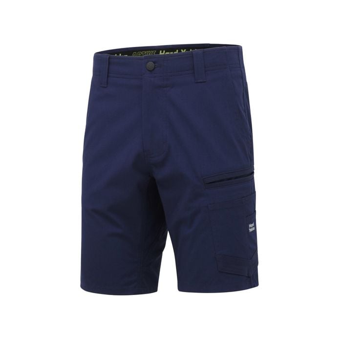 Hard Yakka Navy 3056 Raptor Rip Resistant Mid Length Short - Size 92R