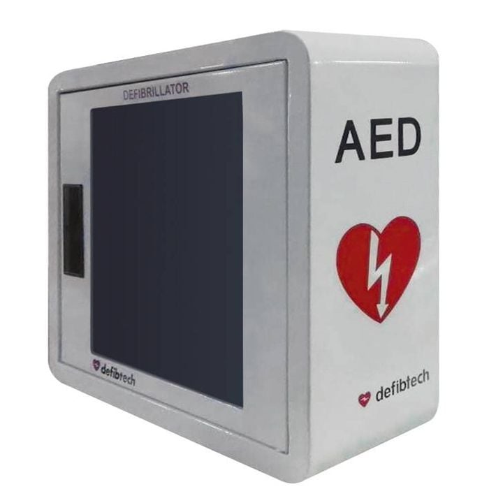 Defibtech Wall Mount Aed Cabinet With Alarm