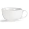 Olympia Whiteware Coffee Cups 425ml 12 Pack Ceramic Drinkware White Bulk Reusable