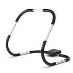Costway AB Roller Abdominal Crunch Exercise Situp Trainer Steel White