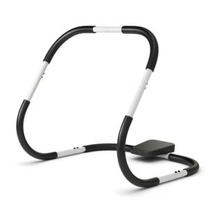 Costway Ab Roller Abdominal Crunch Exercise Situp Trainer Steel White