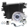 Upgrade Billet Turbo+65mm Intercooler And Genuine Oil Feed Pipe For Nissan Patrol GU ZD30 3.0L Fits Late DI 01/2002-12/2006
