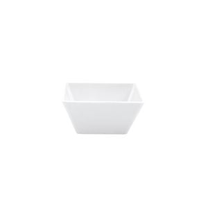Ryner Square Bowl White Melamine 180x180x85mm