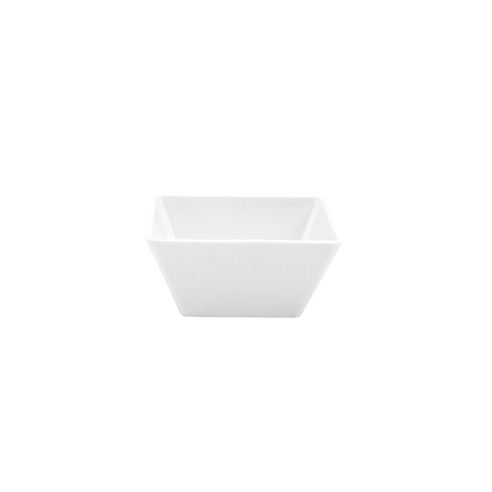 Ryner Square Bowl White Melamine 180x180x85mm