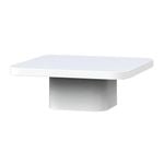 Deck Outdoor Concepts Carlisle Outdoor Concrete Square Coffee Table 80 cm in white