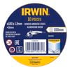 Irwin 100 x 1.2 x 16mm Metal Cut Off Disc - 10 Pack