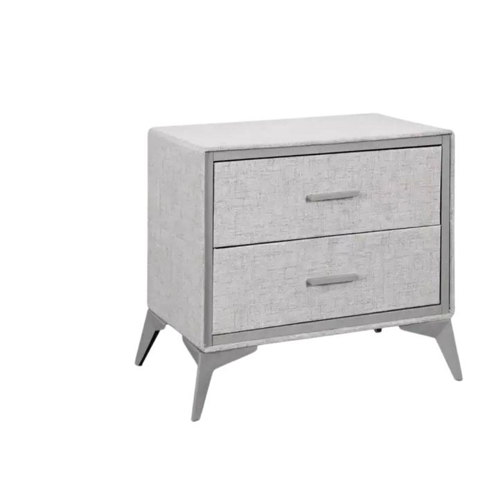 Delani Bedside Table - Grey