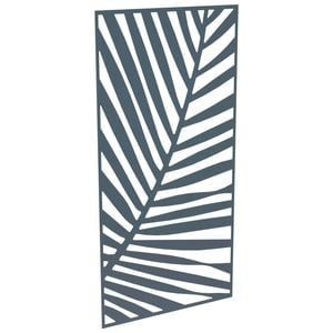 ProtectorAl 300-1200 x 1201-2400mm Deep Ocean Palm Unframed Solid Aluminium Decorative Panel
