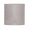 Verve Design 19cm Floral Mix and Match Laser Cut Drum Shade - Grey 