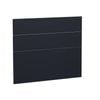 Kaboodle 900mm Midnight Plum Modern 3 Drawer Panels