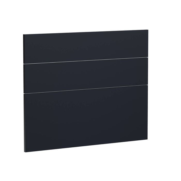 Kaboodle 900mm Midnight Plum Modern 3 Drawer Panels