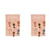 2x 6pc Urban Wine O'Clock 4cm Metal/Enamel Wine Charms