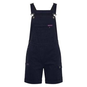 Green Hip All Women Shortalls Navy Blue Size 18