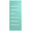 Hume 2040 x 820 x 40mm Verve External Door VER6 - Translucent
