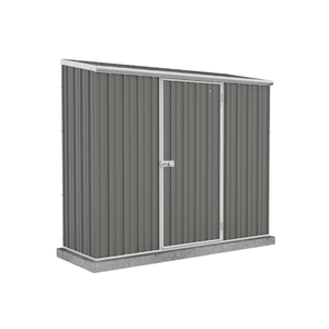 Absco Sheds 2.26 x 0.78 x 1.95m Woodland Grey Single Door Space Saver Garden Shed