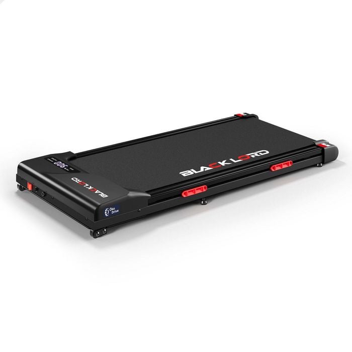 BLACK LORD Treadmill 39cm Belt Walking Pad Incline Black