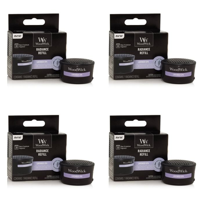 4PK WoodWick Lavender Spa Radiance Refill Fragrance 1.28oz