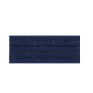 Chenille Bath Mat Runner Non Slip Thick Soft Stripe Design 119 X 43cm