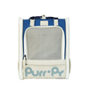 Purrpy Elegant Pet Backpack - Blue