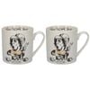 2pk Mikasa X V & A Alice In Wonderland Coffee Drinking Mug Mad Hatter 350ml