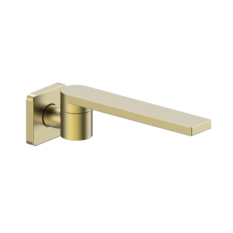 Mondella Brushed Brass Rococo Swivel Bath Spout