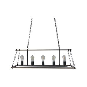 Oriel Lighting Island 5 Lits Pendant Light 100cm
