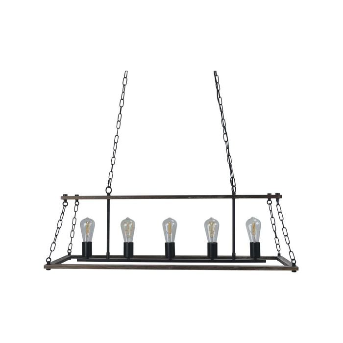 Oriel Lighting Island 5 Lits Pendant Light 100cm