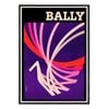 Galrie Bally Vintage Art Deco Poster Elegant Abstract Artwork for Home Decor, Black Frame, A0 84 x 119cm (33 x 47inch)