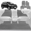 6D Diamond Car Floor Mats for Hyundai iX35 2010-2015-Full Set-Grey-Outback GT