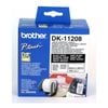 White Large Address Labels – 400 Labels/Roll, Standard Format for Mailing & Shipping