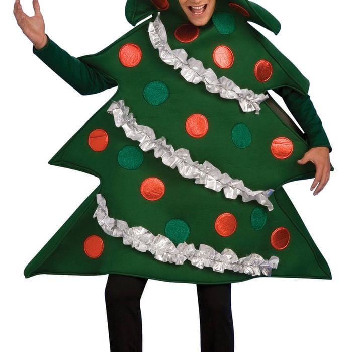 Rubies Christmas Tree Adults Dress Up Costume - Size Standard