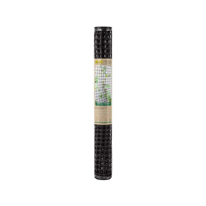 Cyclone 300 x 25mm x 9.0m Black Backyard Farmer Plastic Garden Trellis
